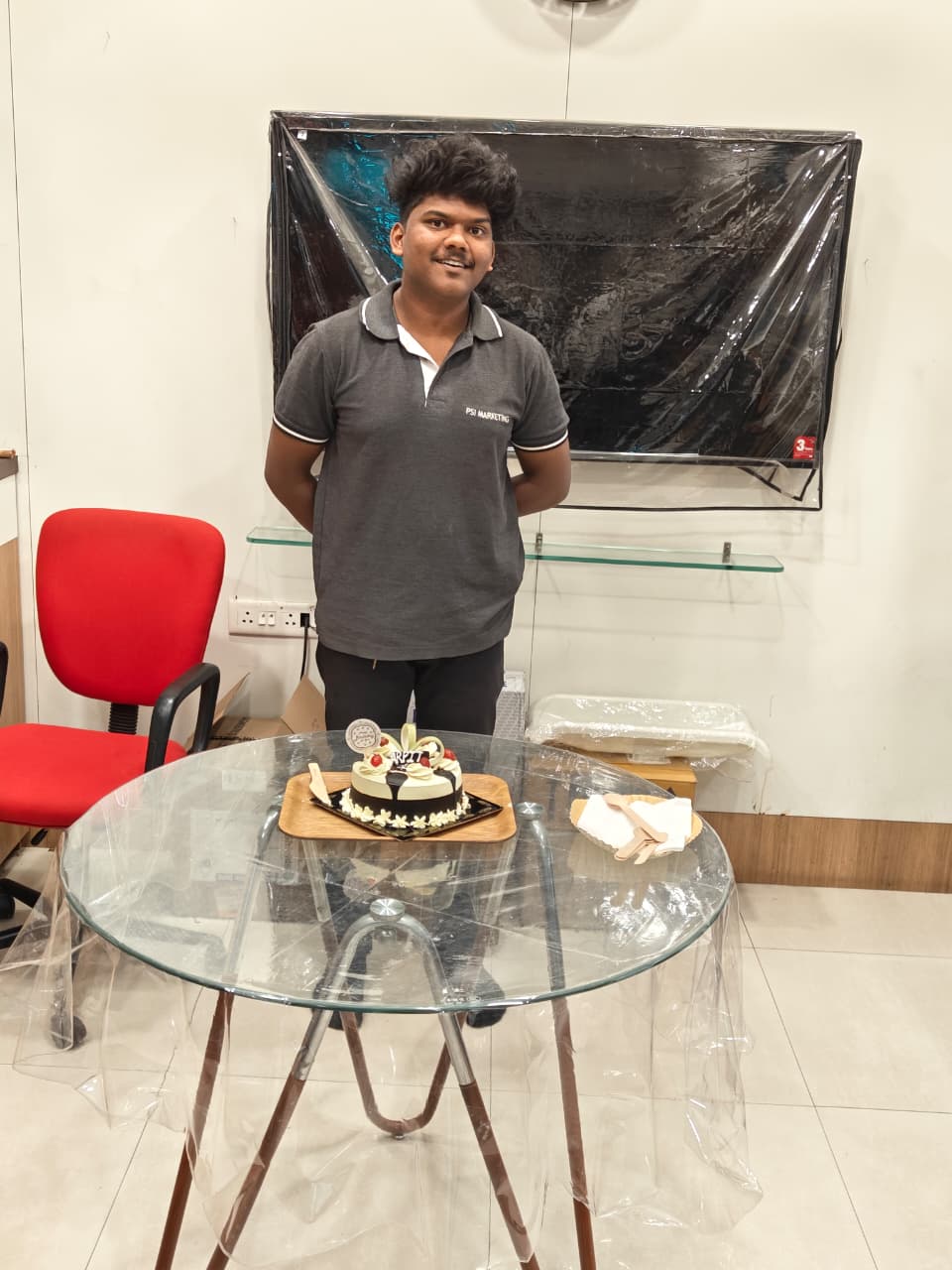 PSI MARKETING – We celebrated B’Day today of our Delivery Partner – Arpit Patil!