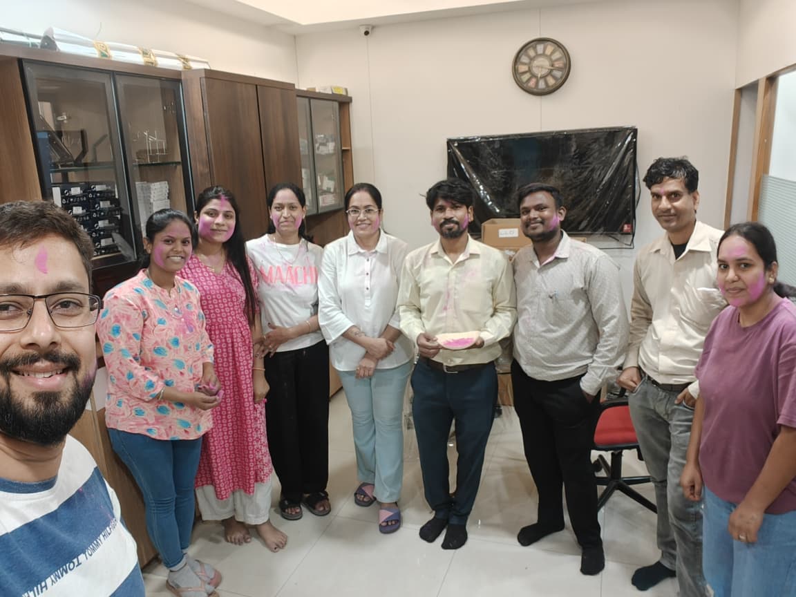 Our team celebrated a small Holi Festival – Happy Holi 2026!